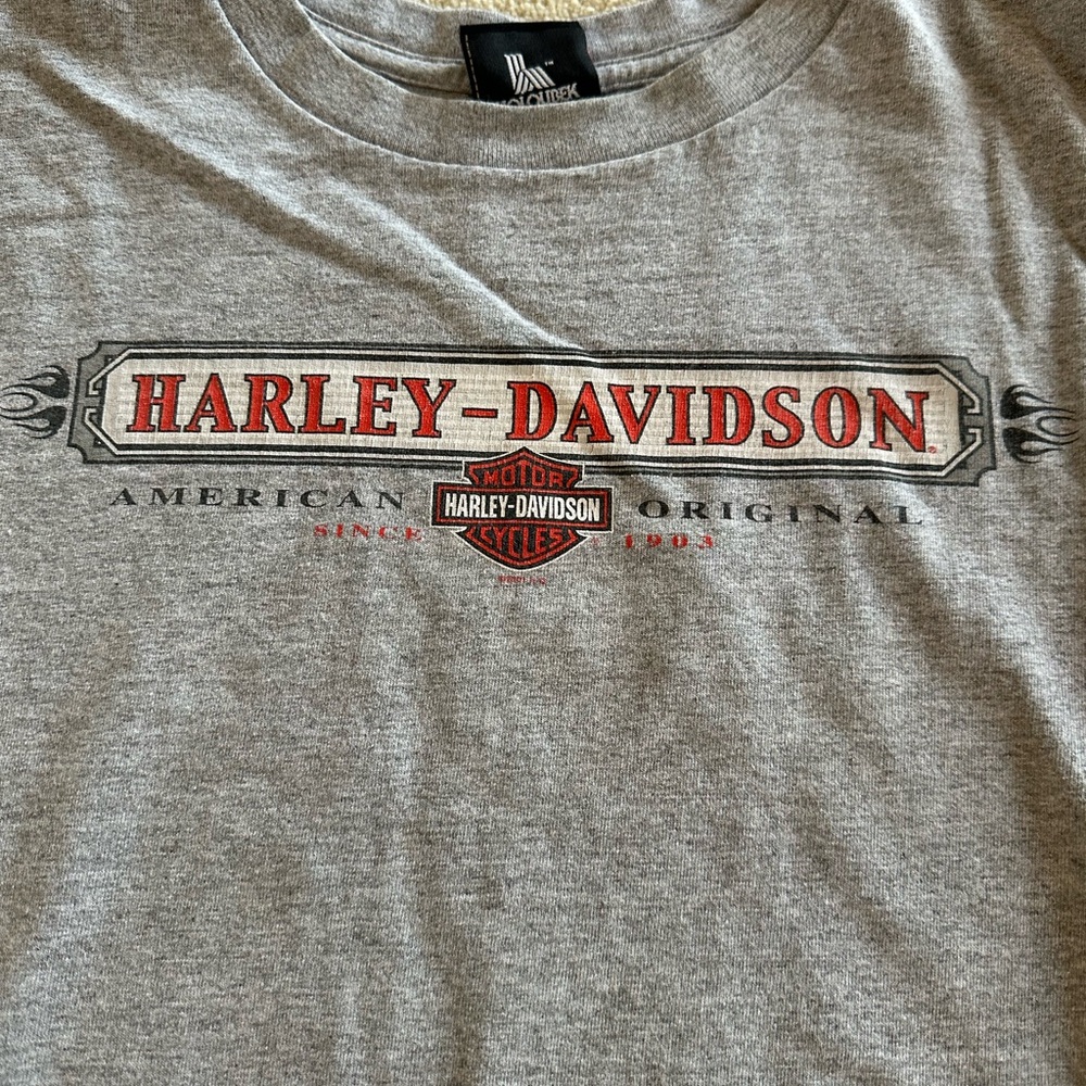 Harley-Davidson Men’s Classic Gray Tee